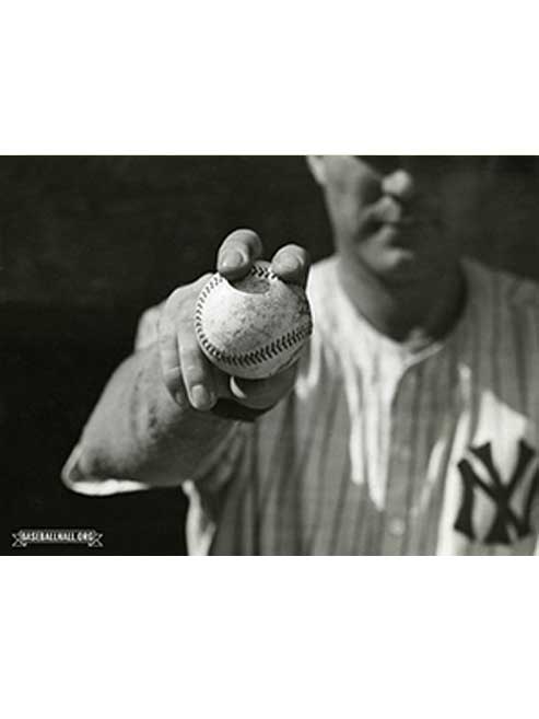 Red Ruffing’s fastball grip