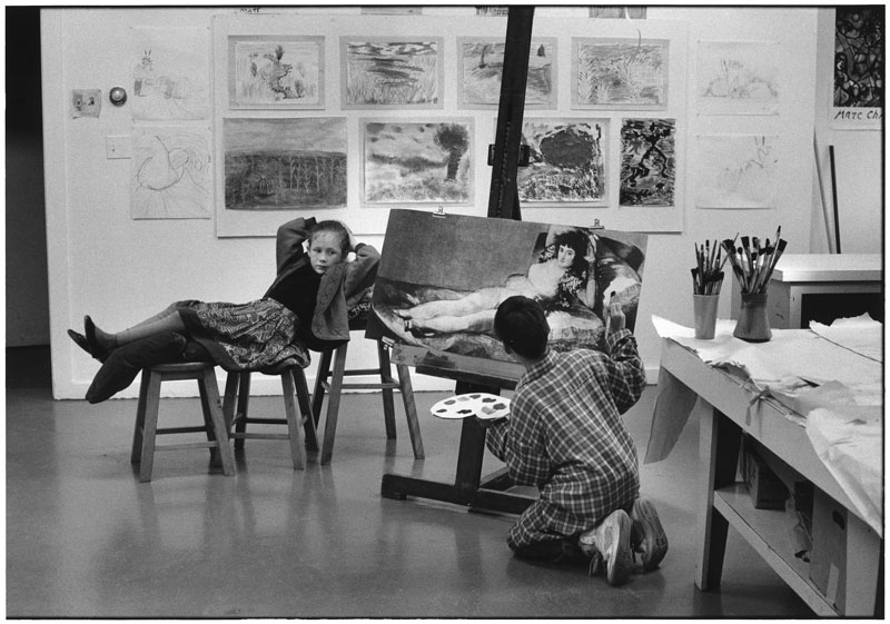 USA. Bridgehampton, New York. 1990. (NYC13945)