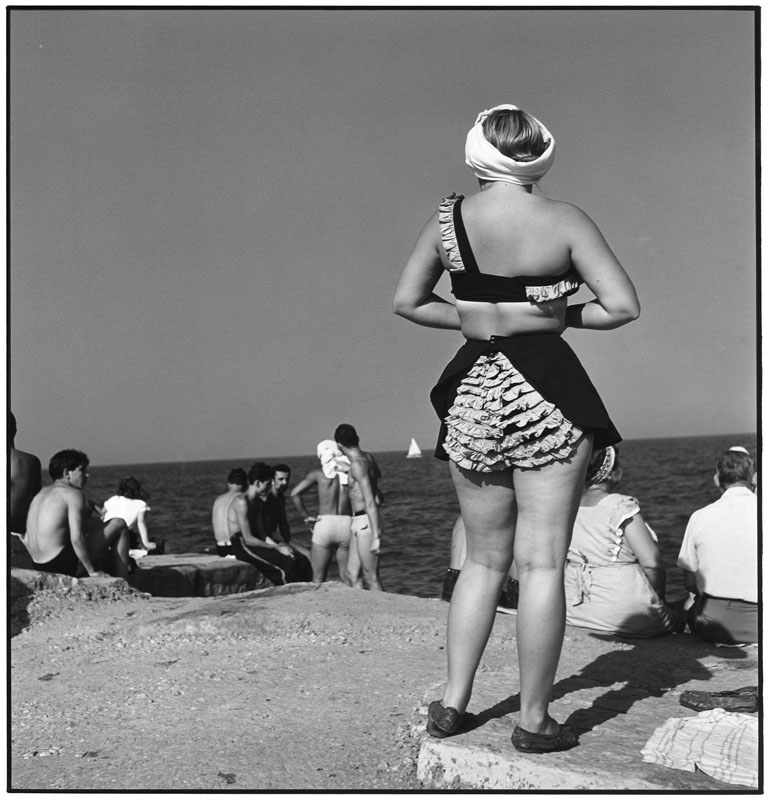 USA. Chicago, Illinois. 1949. Lake Michigan. (PAR42276)