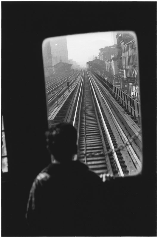 USA. New York City. 1955. Third Avenue EL. (NYC21192)