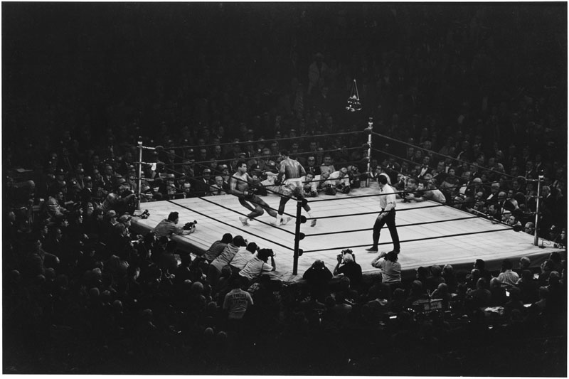 USA. New York City. 1971. Muhammad ALI and Joe FRAZIER. (NYC17109)